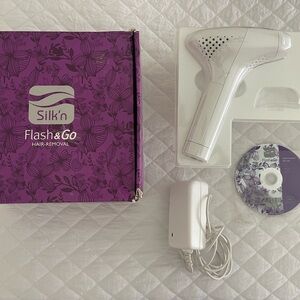 Silk’n brand Flash & Go Hair Removal Device - White